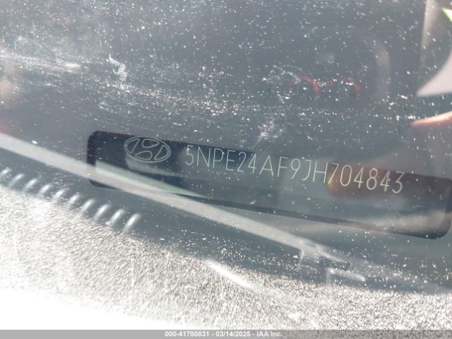 5NPE24AF9JH704843 Hyundai SONATA SE