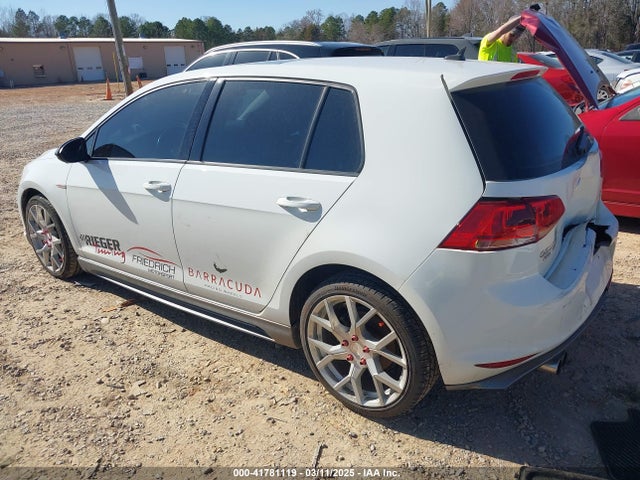 3VW217AU5HM010531 Volkswagen Golf Tsi Wolfsburg Edition 4-door