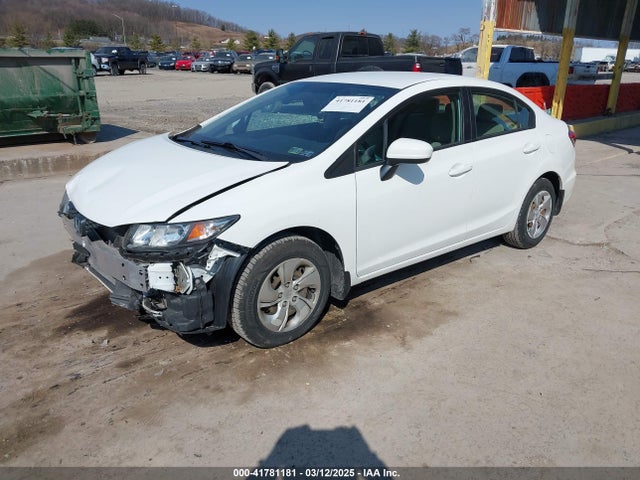 Honda Civic Lx 2014 19XFB2F51EE241664 Image 2