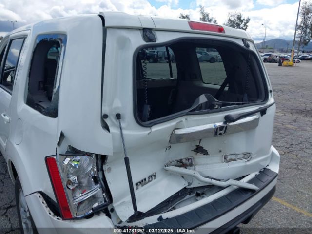 5FNYF3H42EB009530 Honda Pilot Ex