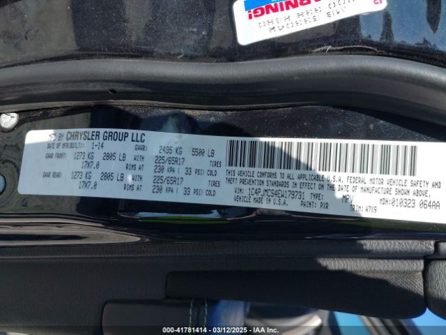 2014 JEEP CHEROKEE 1C4PJMCS4EW179731 Photo 8