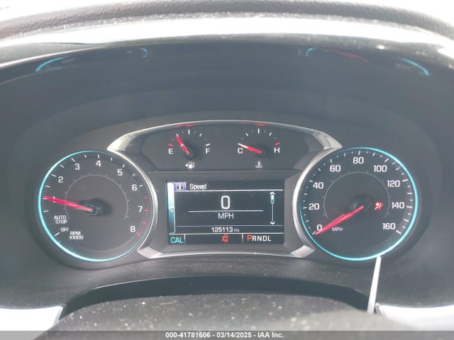 1GNERGKW9JJ242827 Chevrolet Traverse 1lt