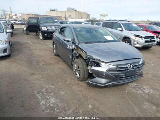 2019 HYUNDAI ELANTRA 5NPD84LF7KH417770