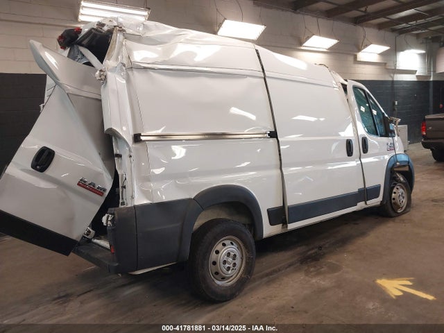 41781881 :رقم المزاد ، 3C6TRVCG0KE525540 vin ، 2019 Ram Promaster 2500 High Roof 136 Wb مزاد بيع