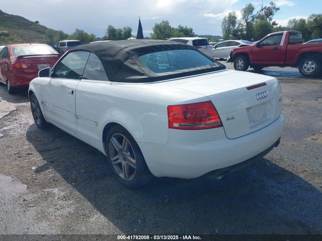 2008 AUDI A4 WAUAF48H78K007920 Photo 2