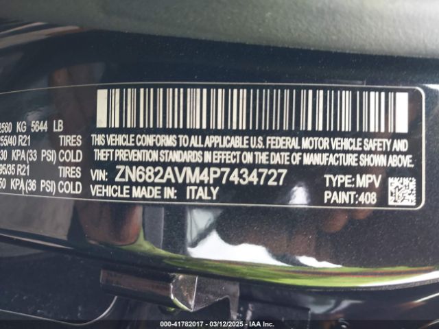 ZN682AVM4P7434727 Maserati 2023