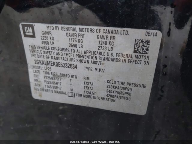 2GKALMEK0E6332634 GMC Terrain Sle-1