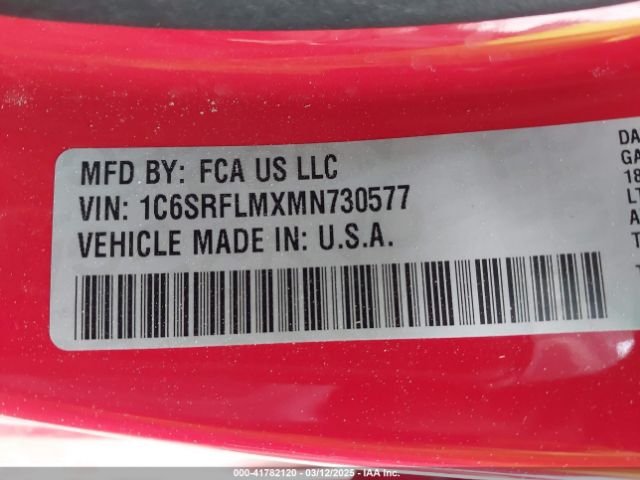 2021 RAM 1500 1C6SRFLMXMN730577 Photo 8