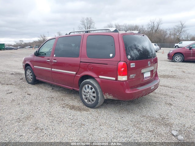 41782191 :رقم المزاد ، 5GADV33L35D193532 vin ، 2005 Buick Terraza Cxl مزاد بيع