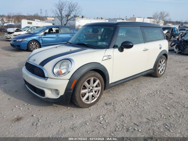 2011 MINI COOPER S CLUBMAN WMWZG3C55BTY35621 Photo 1