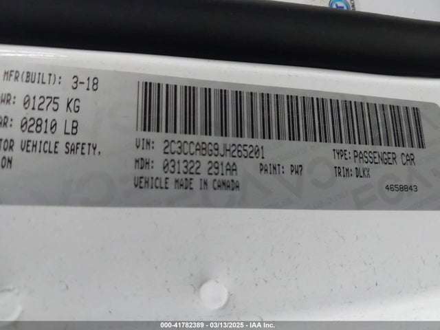 2C3CCABG9JH265201 Chrysler 300 300s