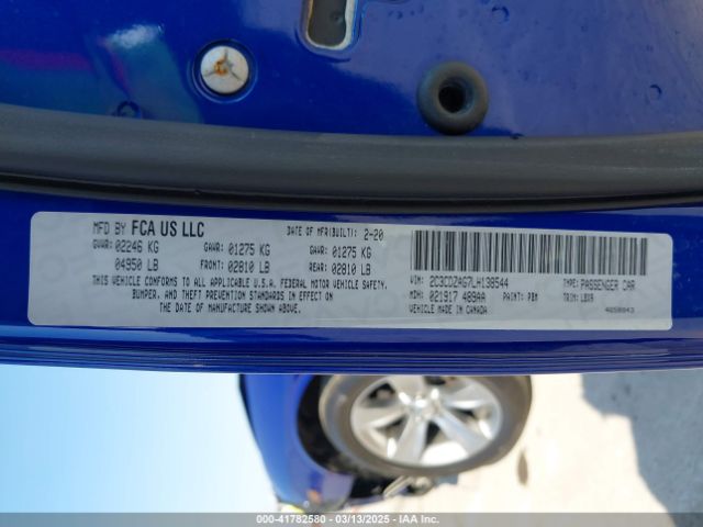 2020 DODGE CHALLENGER 2C3CDZAG7LH138544 Photo 8