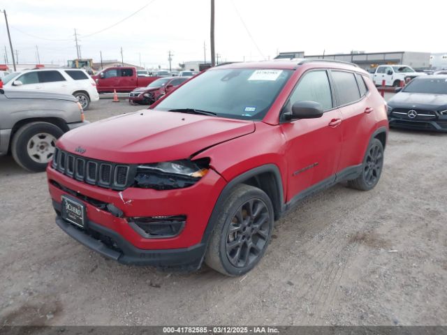 3C4NJCEB5MT602089 Jeep Compass 80th Anniversary Fwd