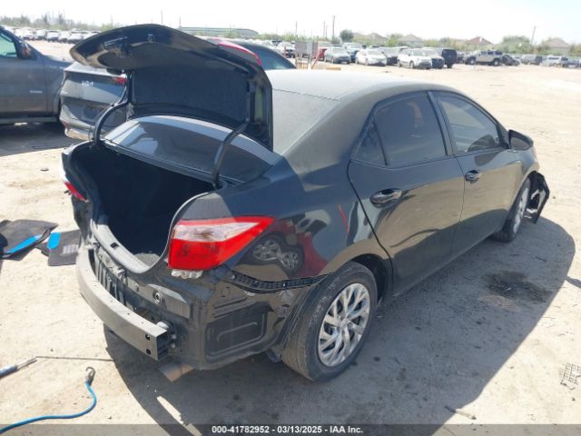 2T1BURHE5KC237383 Toyota COROLLA LE
