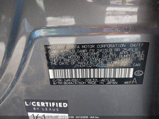 JTHCM1D21H5022394 Lexus IS 300