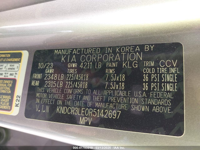 KIA Niro Ex Touring 2024 KNDCR3LE0R5142697 Image 9