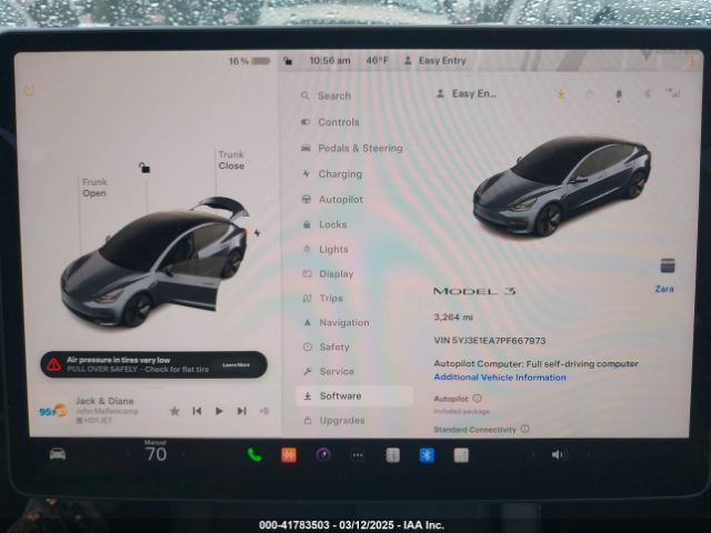 2023 TESLA MODEL 3 5YJ3E1EA7PF667973 Photo 6