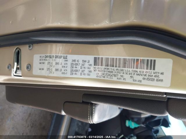 1C4PJMCS4EW278677 Jeep Cherokee Latitude