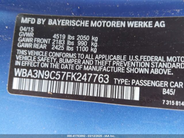 2015 BMW 428I WBA3N9C57FK247763 Photo 8