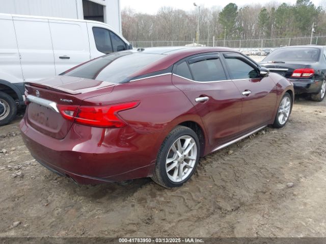 1N4AA6AP0GC396719 Nissan Maxima 3.5 Platinum