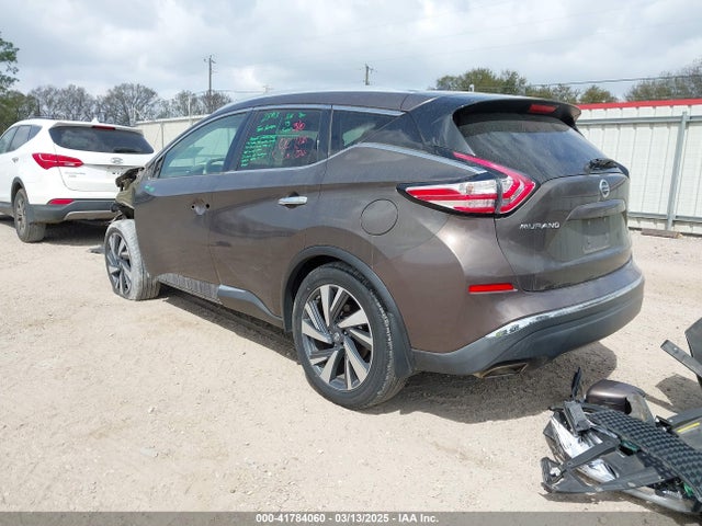 Nissan Murano Platinum 2016 5N1AZ2MG5GN121824 Image 3