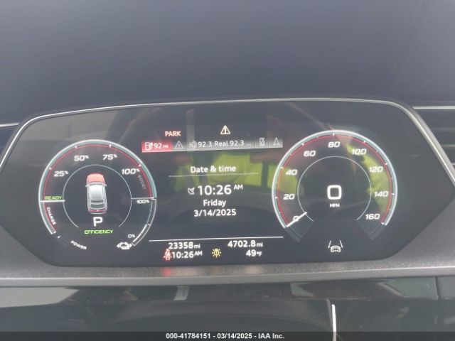 WA13AAGE0NB036424 Audi E-tron Sportback Prestige S Line Quattro