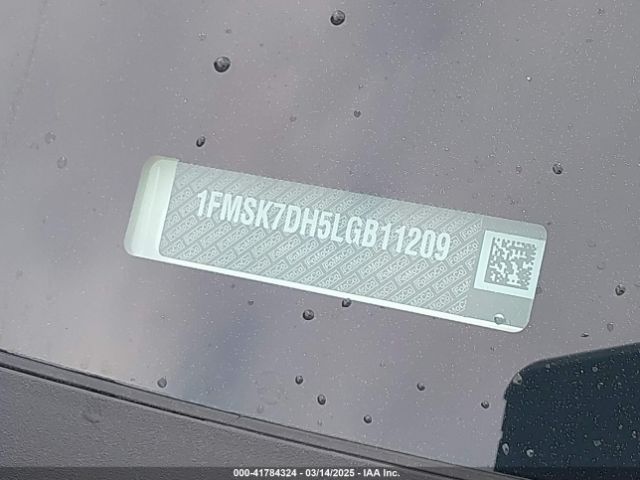 1FMSK7DH5LGB11209 Ford EXPLORER XLT