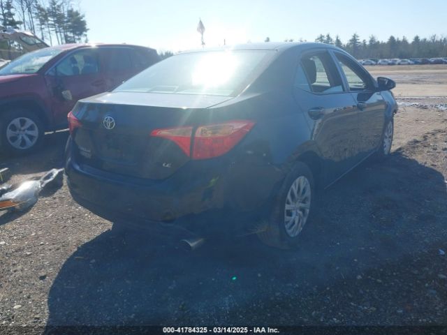 2T1BURHE4JC006084 Toyota COROLLA LE