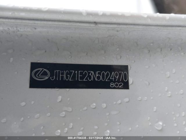 JTHGZ1E23N5024970 Lexus Is 350 F Sport