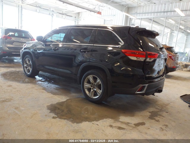 5TDDZRFH7KS999886 Toyota Highlander Limited