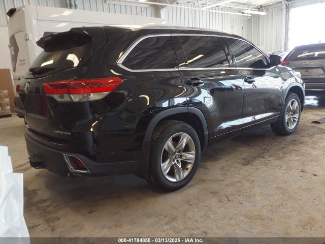 5TDDZRFH7KS999886 Toyota Highlander Limited
