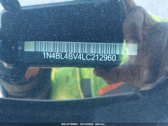 1N4BL4BV4LC212960 Nissan Altima S Fwd