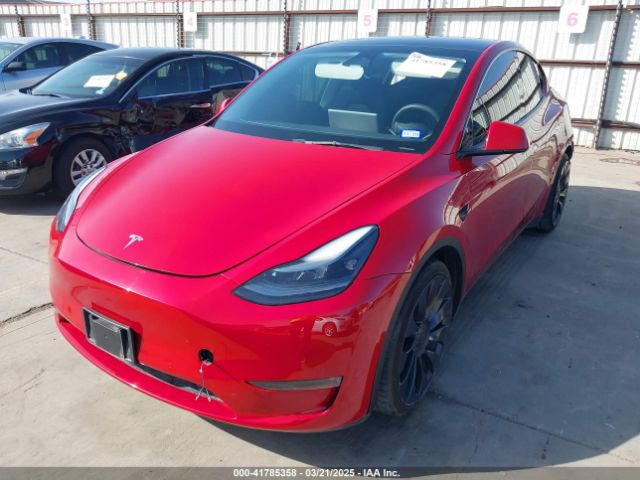 2022 TESLA MODEL Y 7SAYGDEF0NF518740 Photo 1