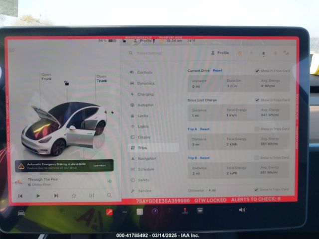 7SAYGDEE3SA359986 Tesla Model Y Long Range Dual Motor All-wheel Drive