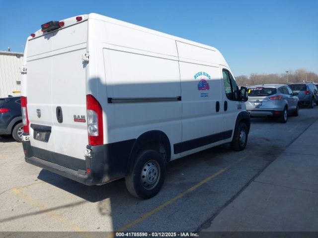 3C6TRVBG6LE114033 RAM Promaster 1500 High Roof 136 Wb
