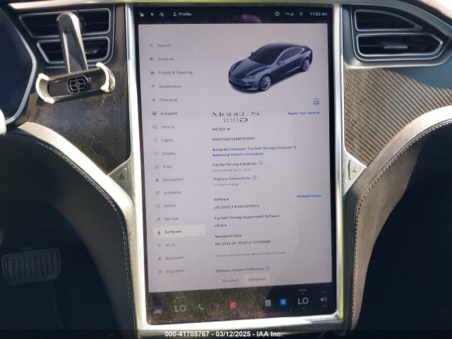5YJSA1E29HF204881 Tesla MODEL S