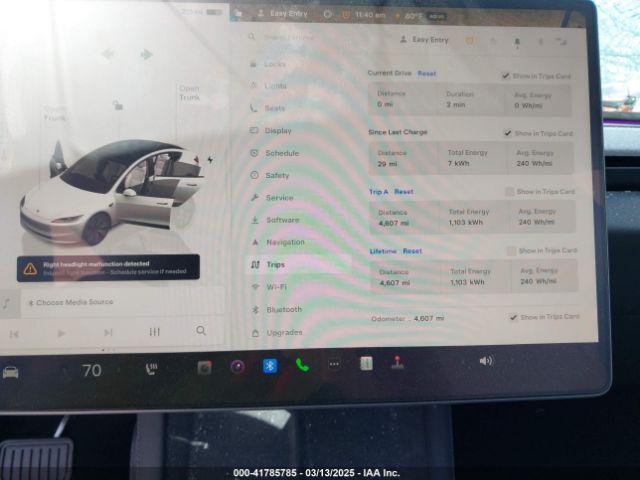 5YJ3E1EA7RF866167 Tesla MODEL 3