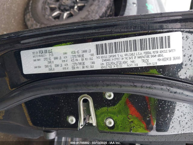 3C6UR5NL2FG614941 RAM 2015
