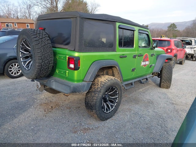 1C4HJXDN6JW293075 Jeep Wrangler Unlimited Sport 4x4