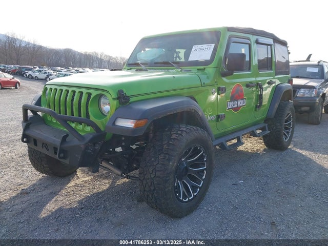 1C4HJXDN6JW293075 Jeep Wrangler Unlimited Sport 4x4