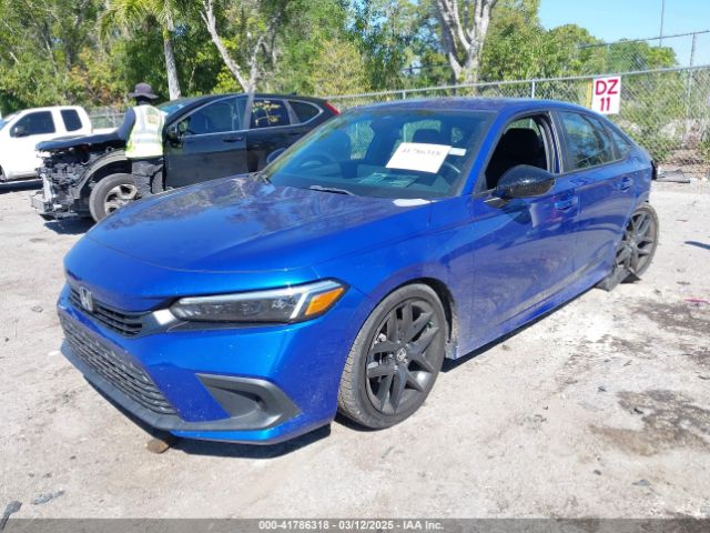 2HGFE2F58NH575431 Honda Civic Sport
