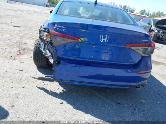 2HGFE2F58NH575431 Honda Civic Sport