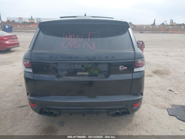 SALWZ2FE7HA139779 Land Rover Range Rover Sport 5.0l V8 Supercharged Svr