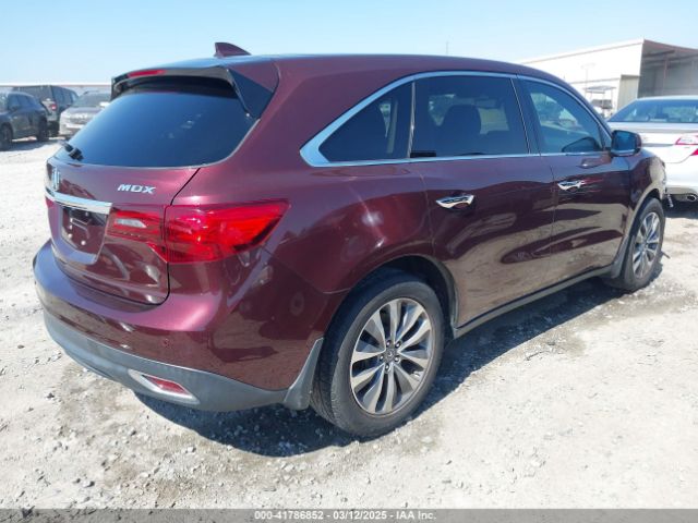 5FRYD3H47EB001590 Acura Mdx Technology Package