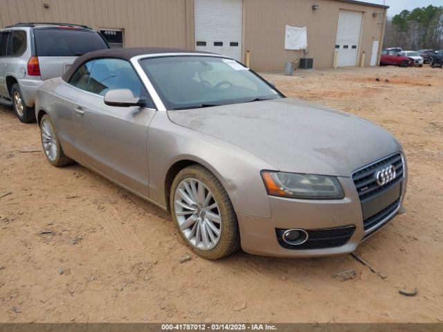 2011 AUDI A5 WAULFAFH6BN007486