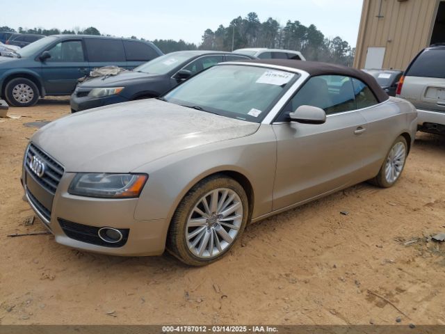 2011 AUDI A5 WAULFAFH6BN007486 Photo 1
