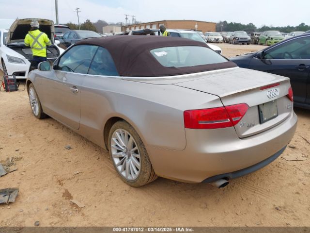 2011 AUDI A5 WAULFAFH6BN007486 Photo 2