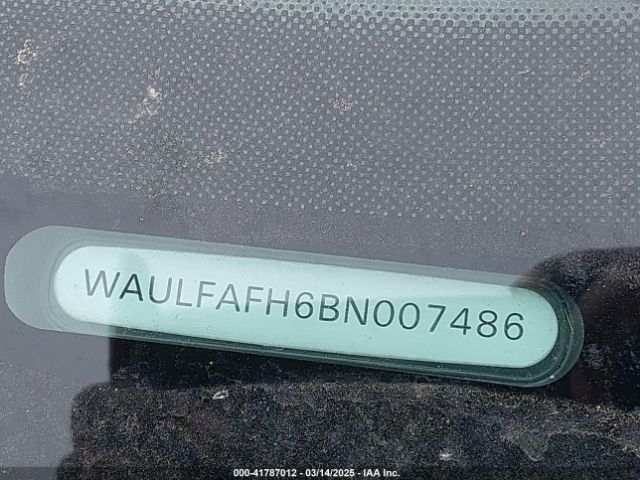 2011 AUDI A5 WAULFAFH6BN007486 Photo 8