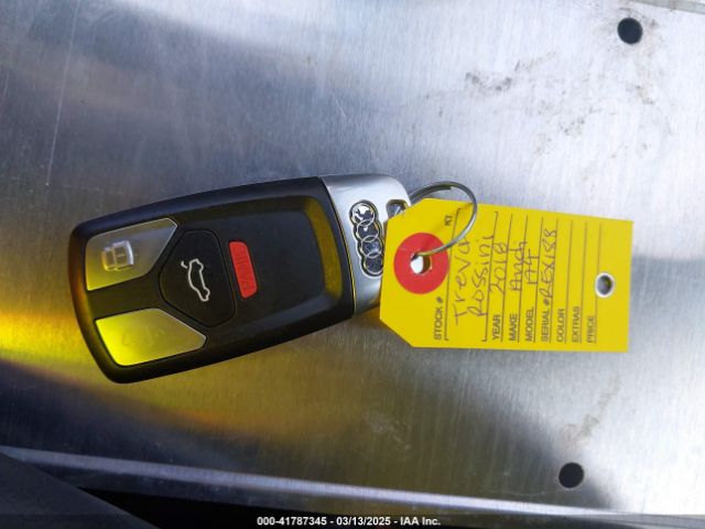 WAUENAF45JN017644 Audi A4 2.0t Tech Premium