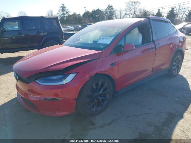 7SAXCBE62NF355956 Tesla Model X Plaid Tri Motor All-wheel Drive